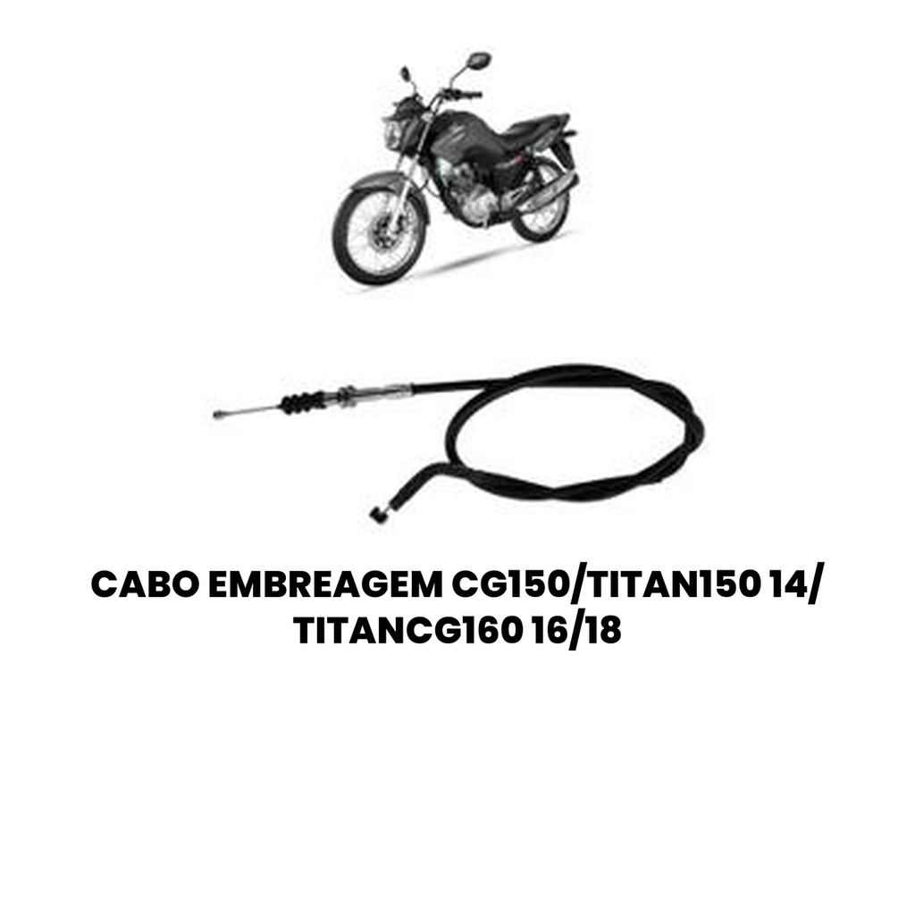 Cabo Embreagem CG150 Titan150 14/ TitanCG160 16/18 - Imagem 2