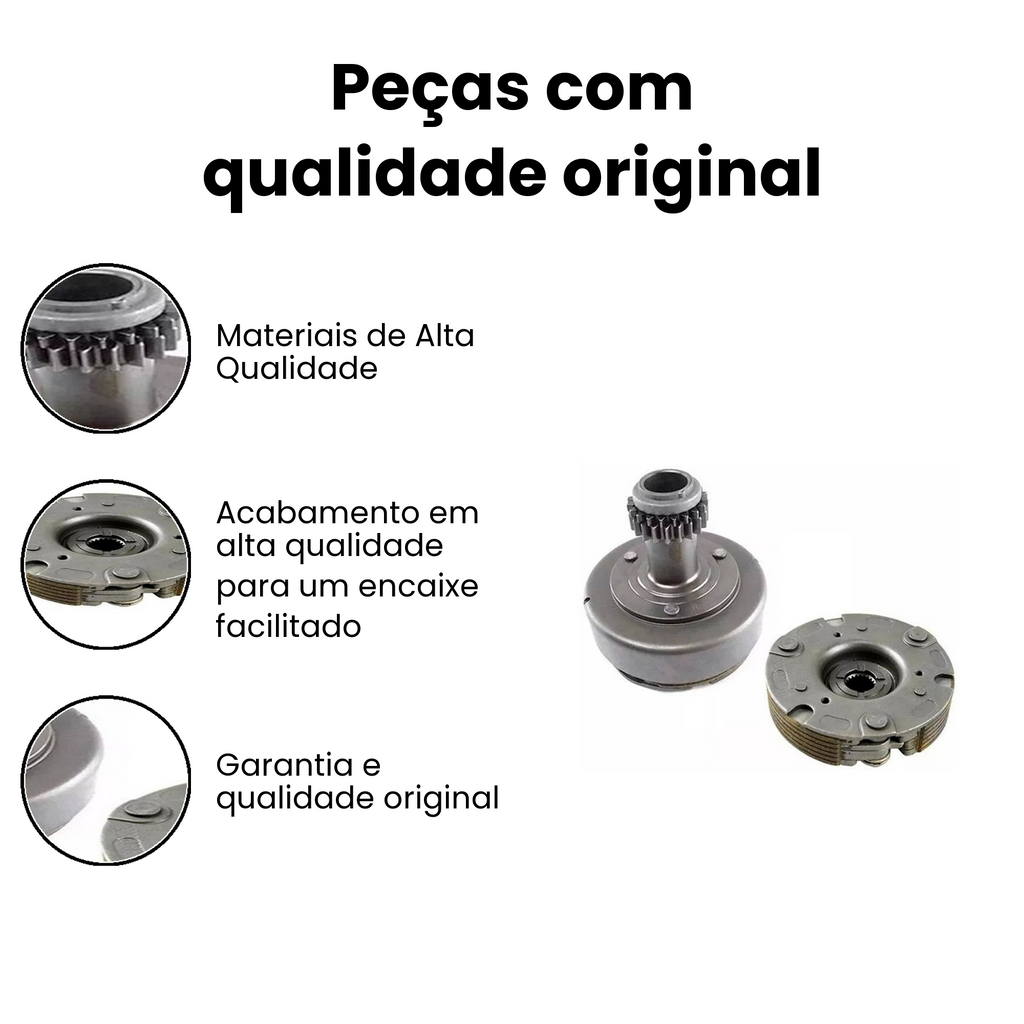 EMBREAGEM PRIMARIA COMPLETA Cargo 2000-2009 - Imagem 3