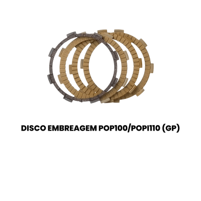 Disco Embreagem POP 100/POPI 110 GP - VINNI - Imagem 2