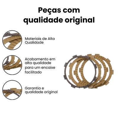 Disco Embreagem POP 100/POPI 110 GP - VINNI - Imagem 3