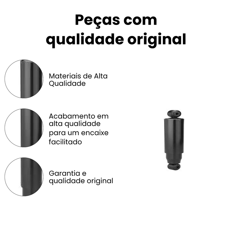 Amort Suspensão Tras VW Fox City Spacefox 1.0 1.6 8V 2003-20 - Imagem 3