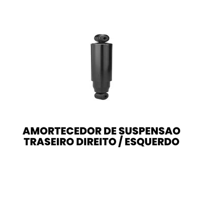 Amort Suspensão Tras VW Fox City Spacefox 1.0 1.6 8V 2003-20 - Imagem 2