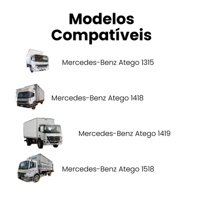Amortecedor Cabine Dianteiro Direito/Esquerdo Mercedes Atego - Imagem 4