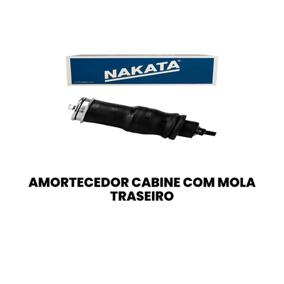 Amortecedor Cabine Com Mola Traseiro VW Constellation - Imagem 2