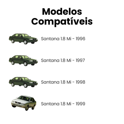 Amortecedor Traseiro Direito/Esquerdo VW Santana 84-90 - Imagem 4