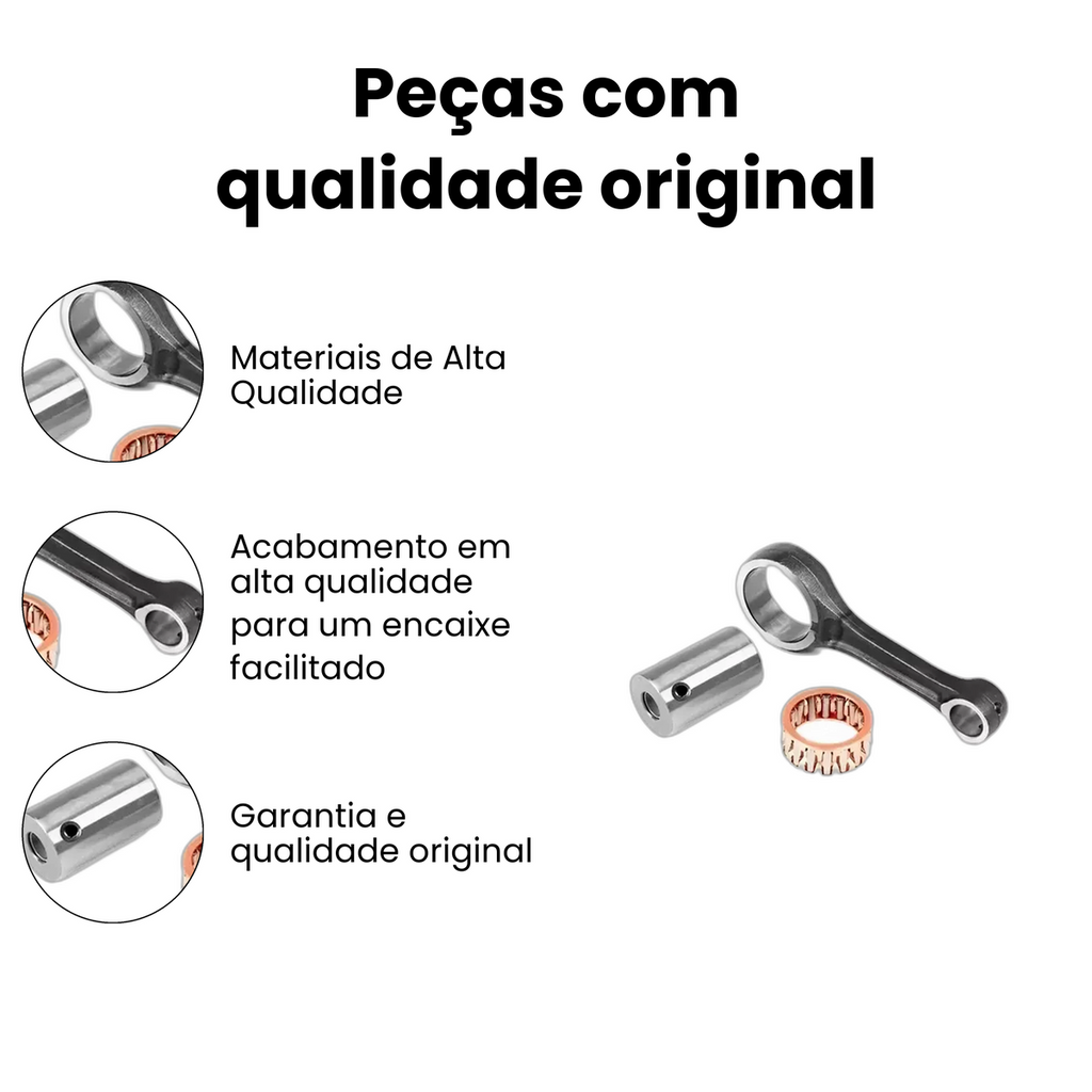BIELA CG 125 / XL 125 DAFRA | HONDA BL1367 - Imagem 3