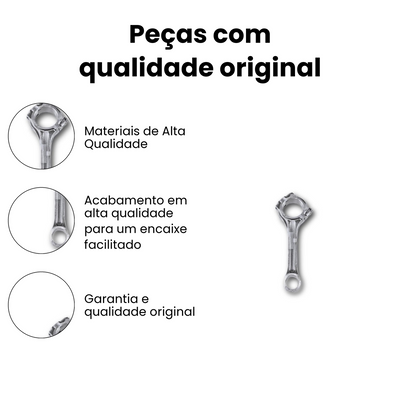 Biela Mercedes-Benz OM364LA OM366LA 1990-2005 - Imagem 3