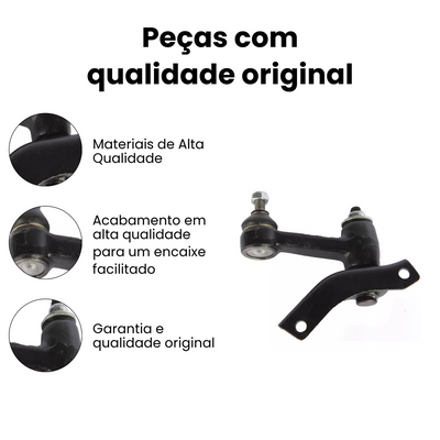 Braço Auxiliar Perfect Mitsubishi L200 2.5 Turbo 93-96 Cabin - Imagem 3