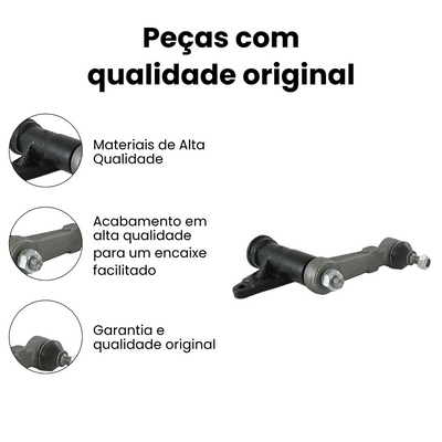 Braço Auxiliar Perfect Mitsubishi L200 Sport 2.5 Turbo 2001- - Imagem 3