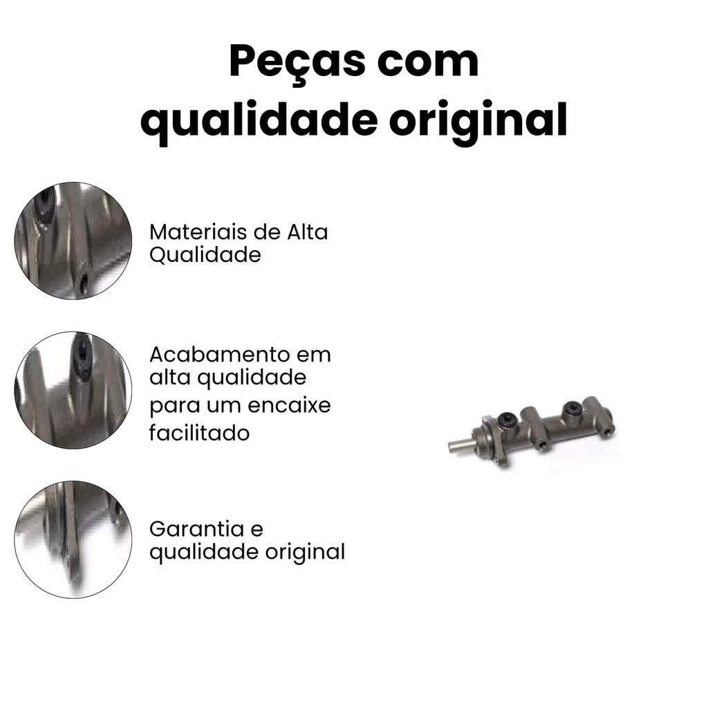 Cilindro Mestre de Freio VW Gol Saveiro Original - Imagem 3