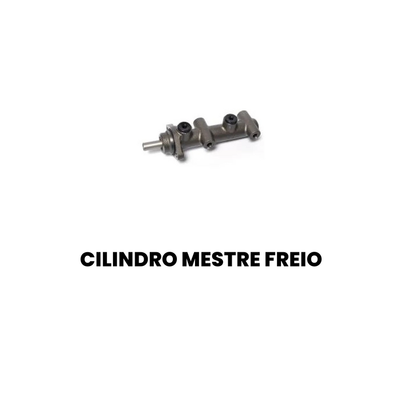 Cilindro Mestre Freio Volkswagen Gol G1 G2 G3 Parati Saveiro - Imagem 2