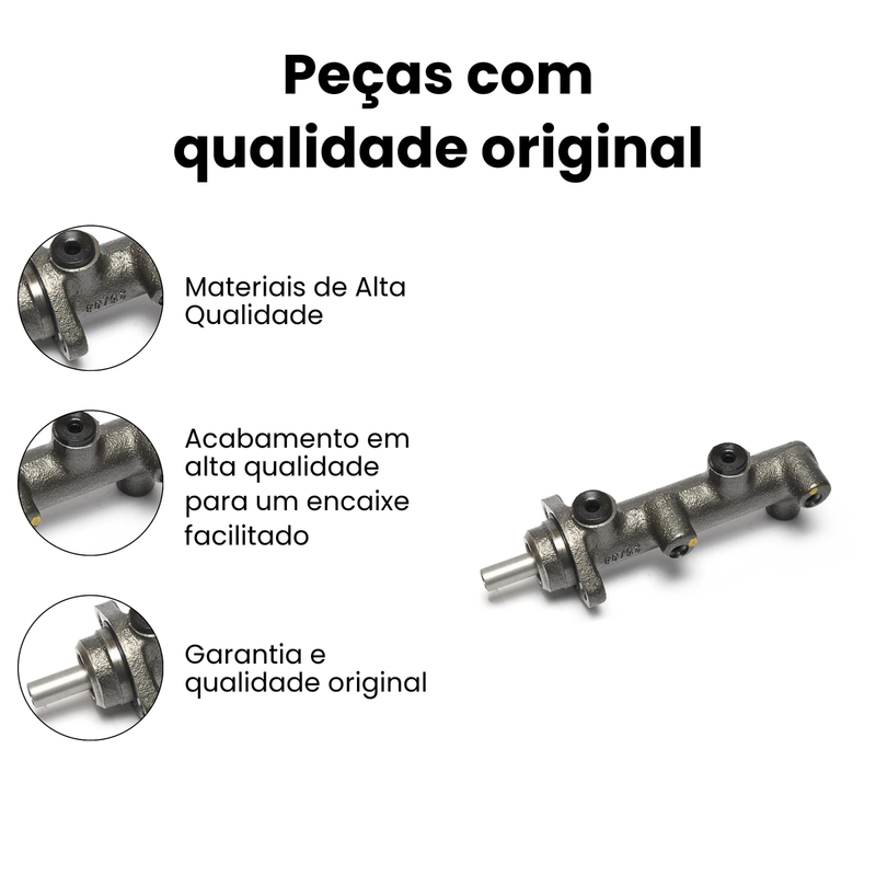 Cilindro Mestre Freio Ford Belina II 78-91 Corcel II 78-86 D - Imagem 3