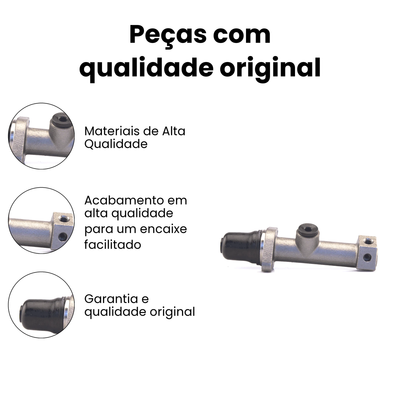 Cilindro Mestre Freio VW Fusca Karmann Guia Variant - Imagem 3