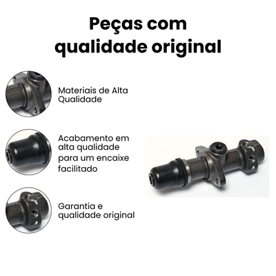 Cilindro Mestre Freio VW Fusca Variant 1970-76 - Imagem 3