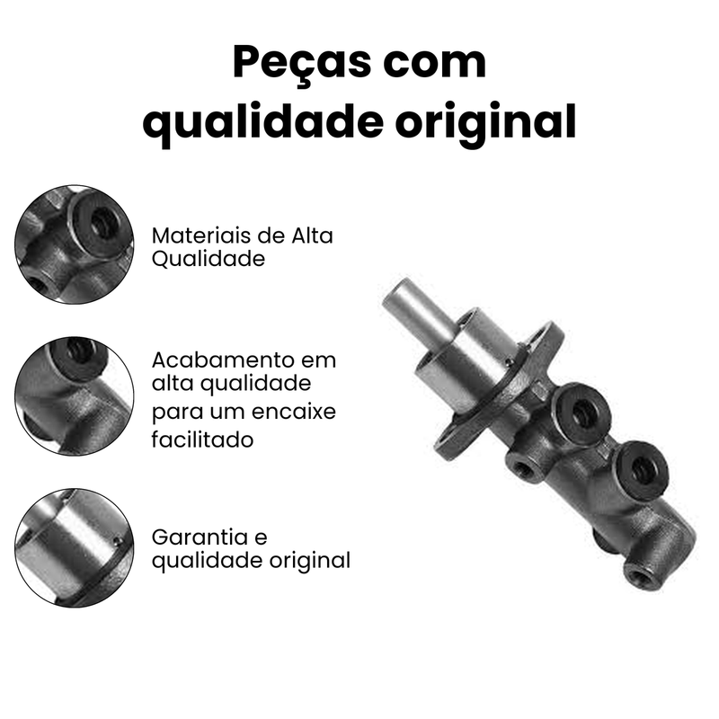 Cilindro Mestre Freio Fiat Uno 84-14 Elba 86-96 Fiorino 88-1 - Imagem 3