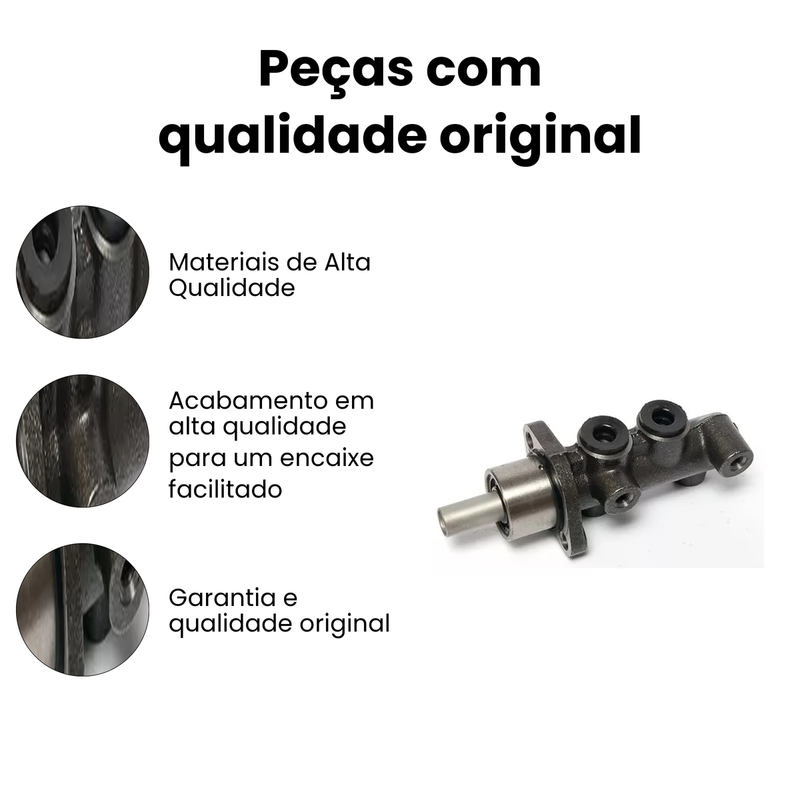 Cilindro Mestre Freio Fiat Palio 1992-2009 Tempra Fiorino St - Imagem 3