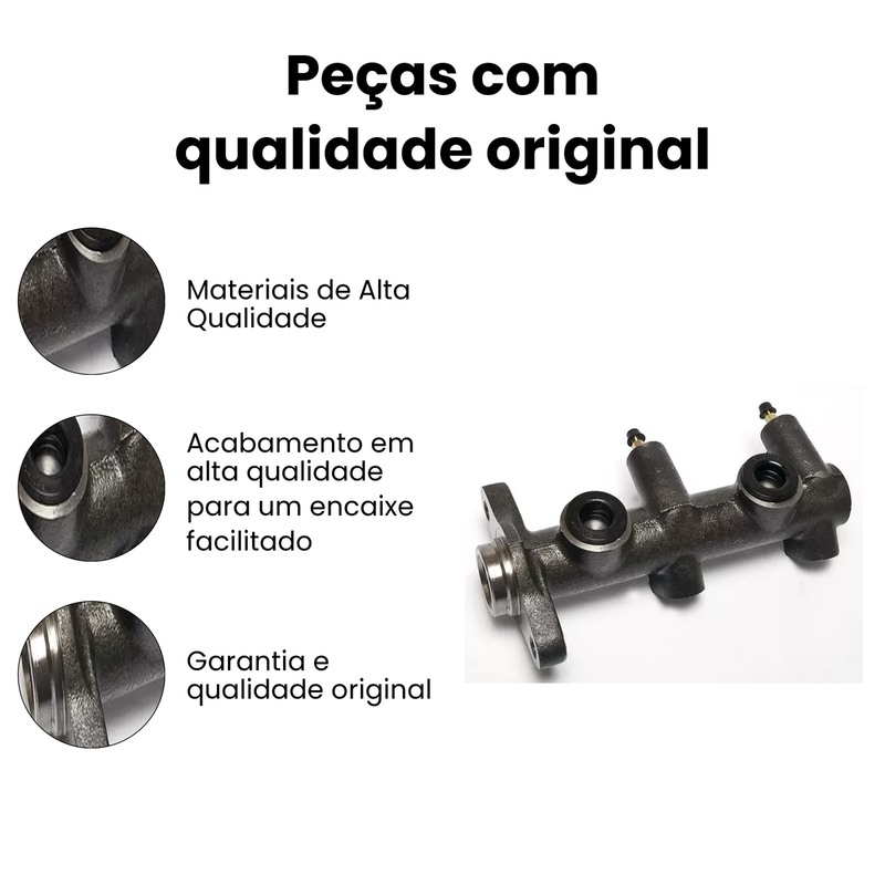 Cilindro Mestre Freio Chevrolet C10 C20 D20 A10 A20 1985-199 - Imagem 3