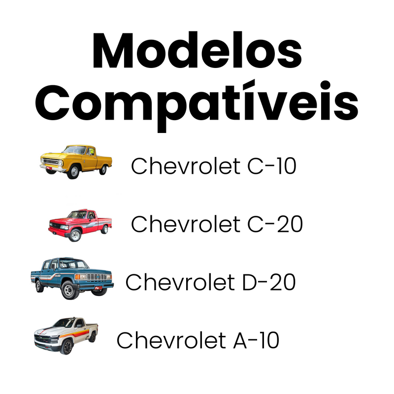 Cilindro Mestre Freio Chevrolet C10 C20 D20 A10 A20 1985-199 - Imagem 4