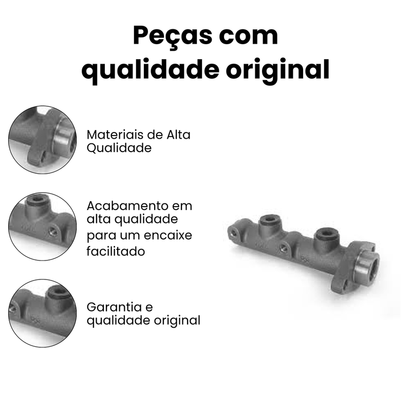 Cilindro Mestre Freio Chevrolet S10 1995-2012 Blazer 2004-20 - Imagem 3