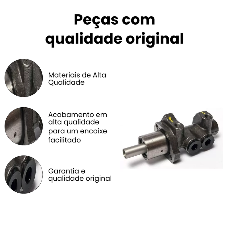 Cilindro Mestre Freio Chevrolet Agile 1998-2002 Corsa 2003-2 - Imagem 3