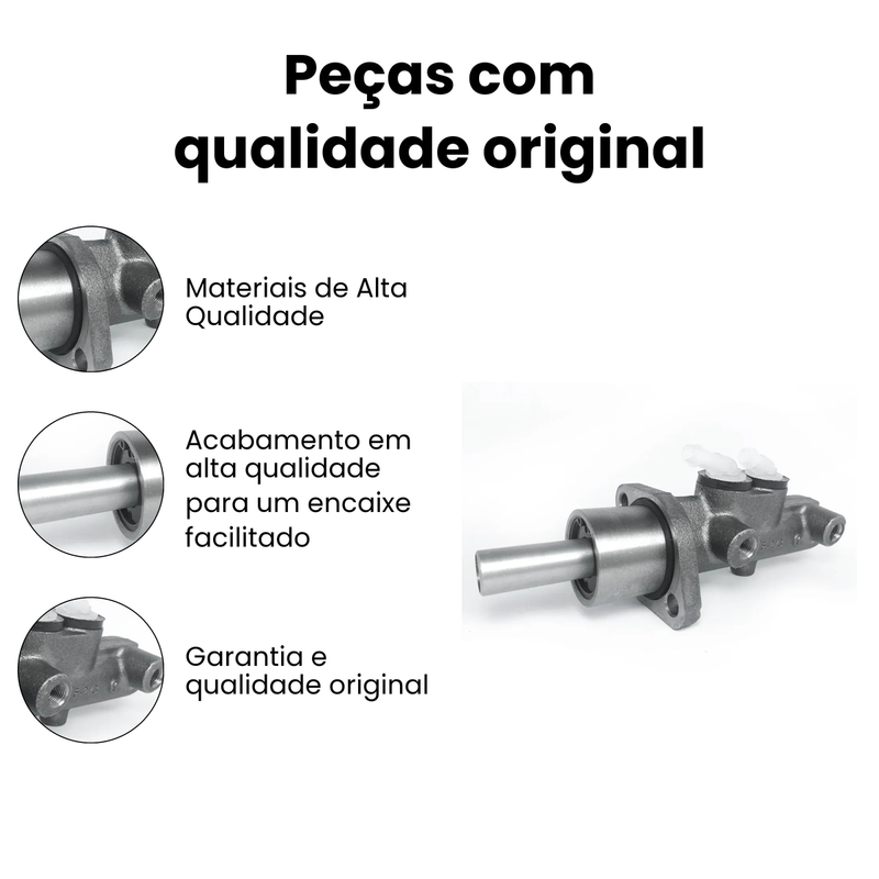 Cilindro Mestre Freio Fiat Palio 2012-2019 Uno 2013-2019 Gra - Imagem 3