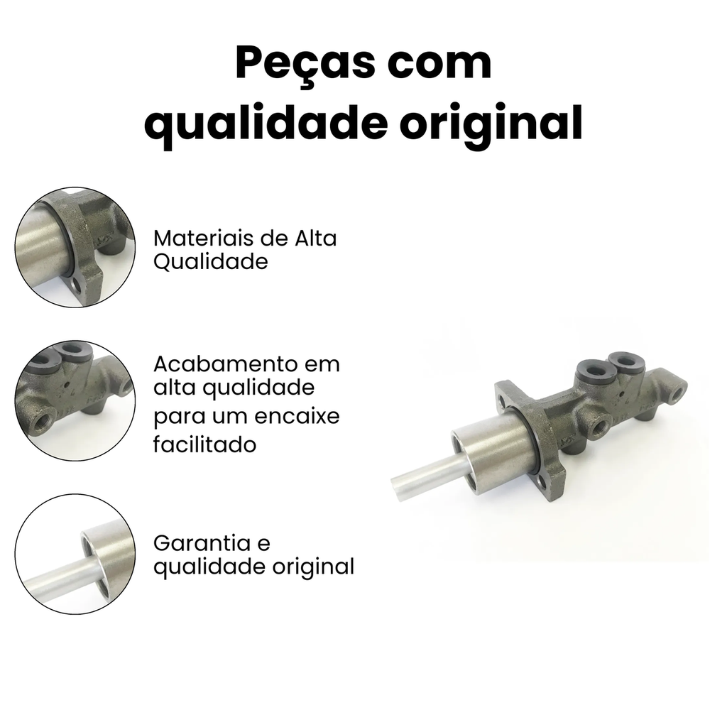 Cilindro Mestre Freio VW Fox Gol 1.0 1.6 2004-2014 - Imagem 3