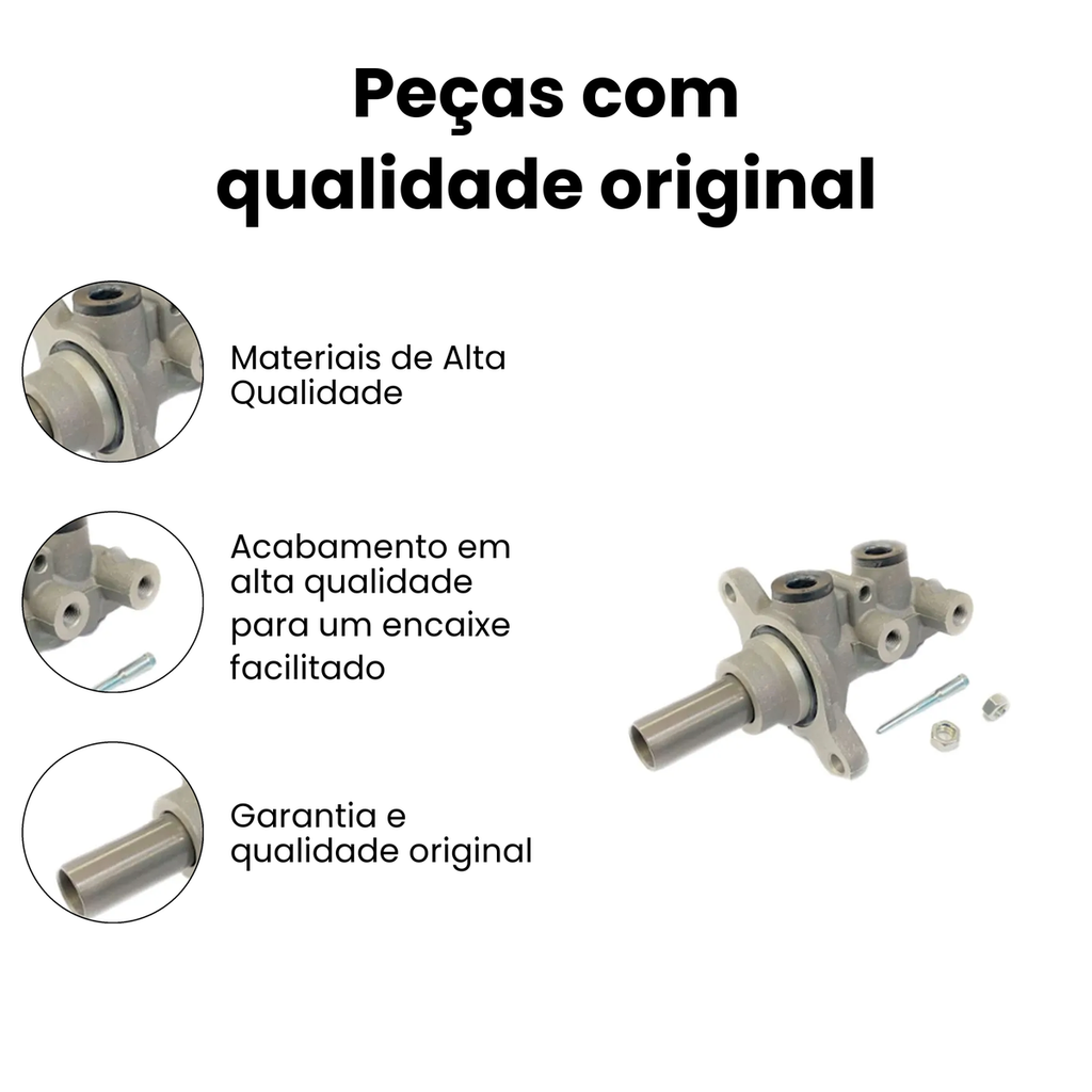 Cilindro Mestre Freio Fiat Palio Fiorino Original - Imagem 3