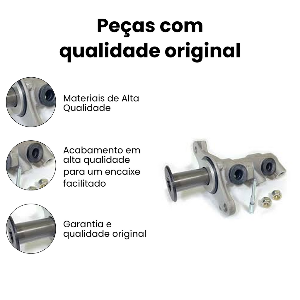Cilindro Mestre Freio Volkswagen Polo Virtus - Imagem 2
