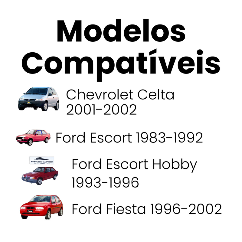 Cilindro Roda Freio Chevrolet Celta 2001-2002 Ford Escort - Imagem 4