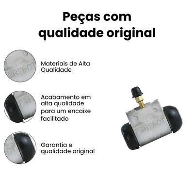 Cilindro Roda Tras Fiat Palio Uno 1.0 1.4 1.8 Way Weekend - Imagem 3