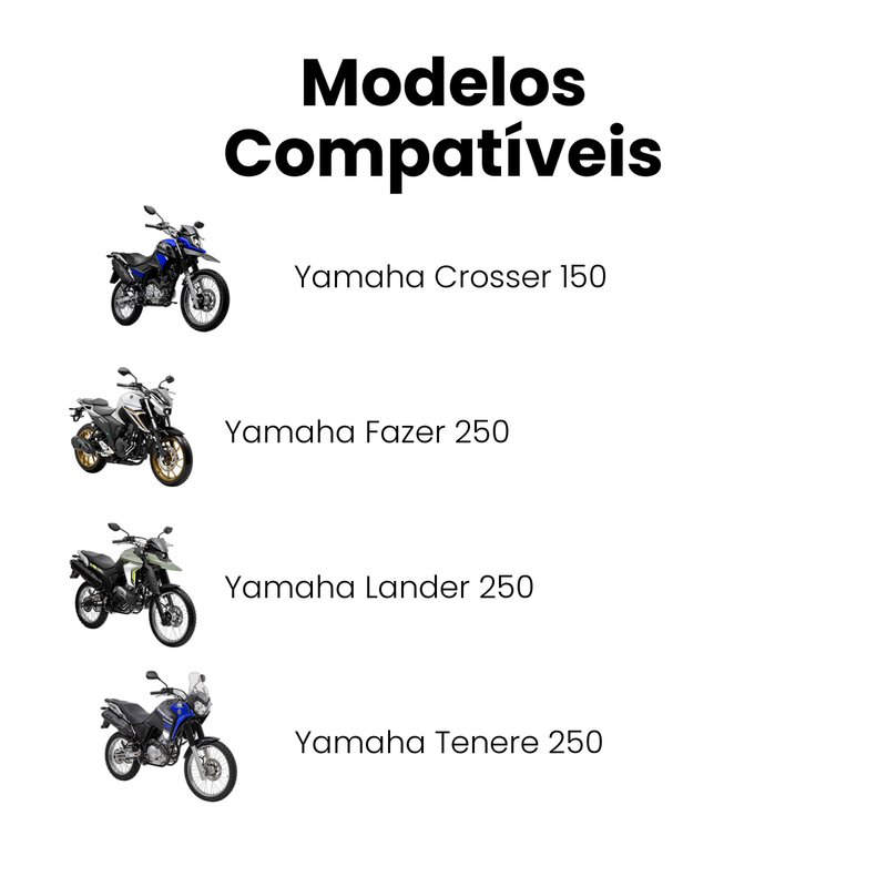 Pastilha Freio Traseiro Yamaha Crosser 150 19 Fazer 250 Land - Imagem 4