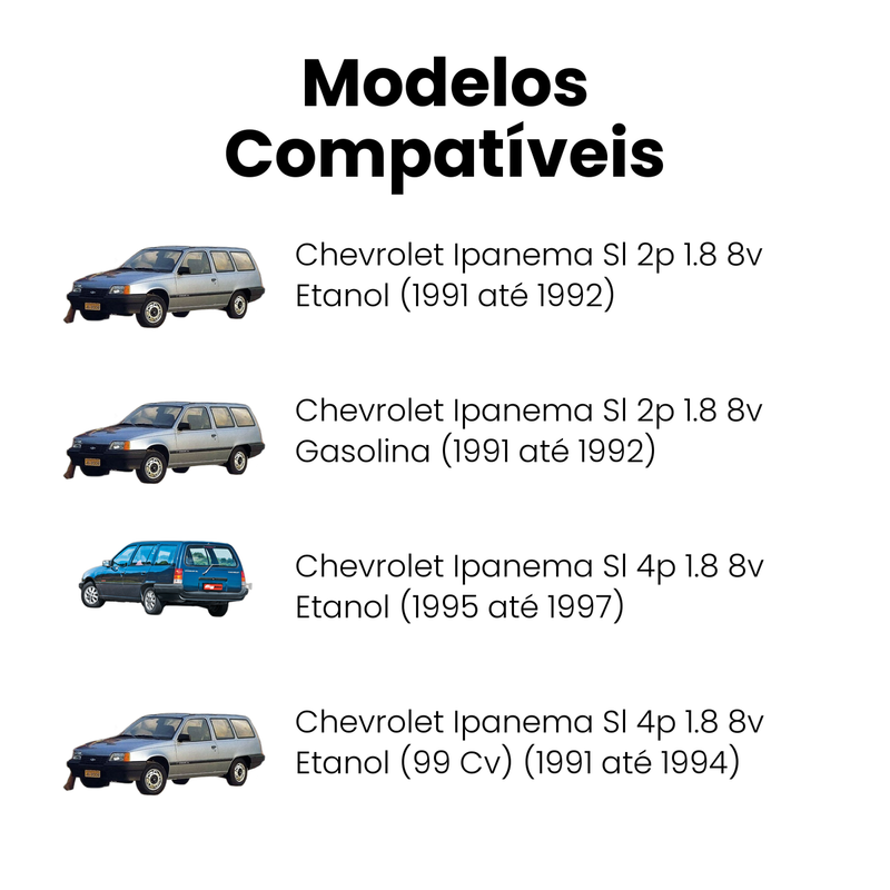 Amortecedor Dianteiro Chevrolet Ipanema Kadett 1989-1997 - Imagem 4