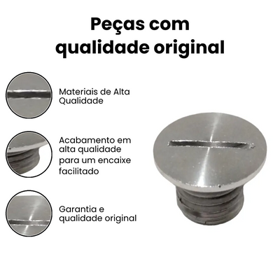 Tampa Gerador Titan 125/CBX 150/200 (2000-2001) - Imagem 3