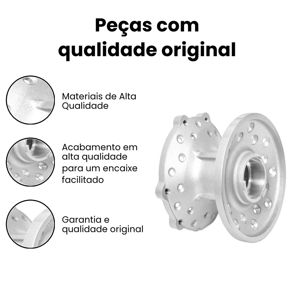 CUBO Roda Dianteira XTZ125/XT225 - Imagem 3