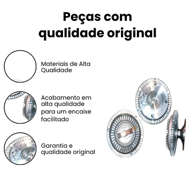 EMBREAGEM VISCOSA Cargo 2000-2009 - Imagem 3