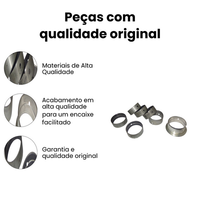BUCHA EIXO COMANDO MERCEDES BENZ EC135J-STDSEMI - Imagem 3