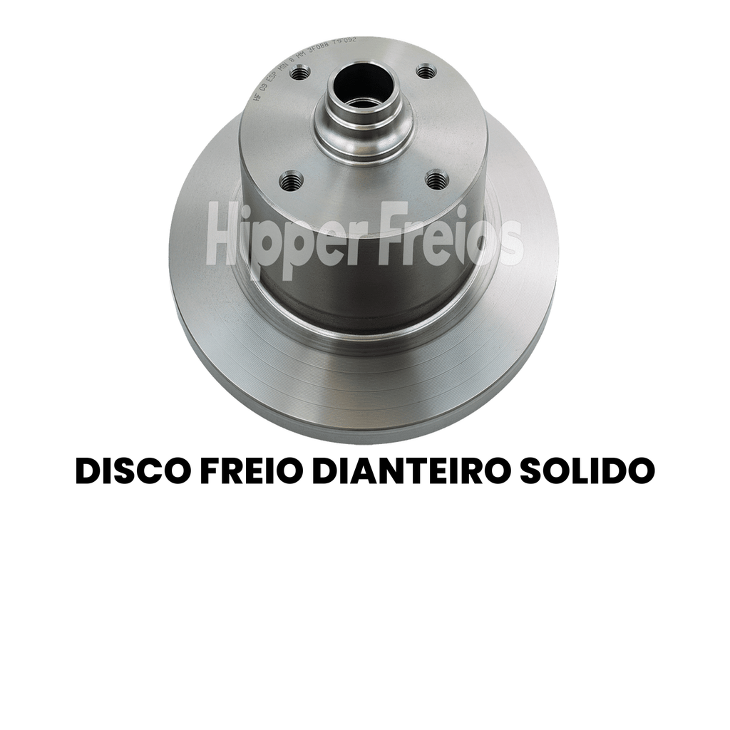 DISCO FREIO DIANTEIRO SÓLIDO VOLKSWAGEN HF09 - Imagem 2