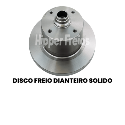 DISCO FREIO DIANTEIRO SÓLIDO VOLKSWAGEN HF09 - Imagem 2