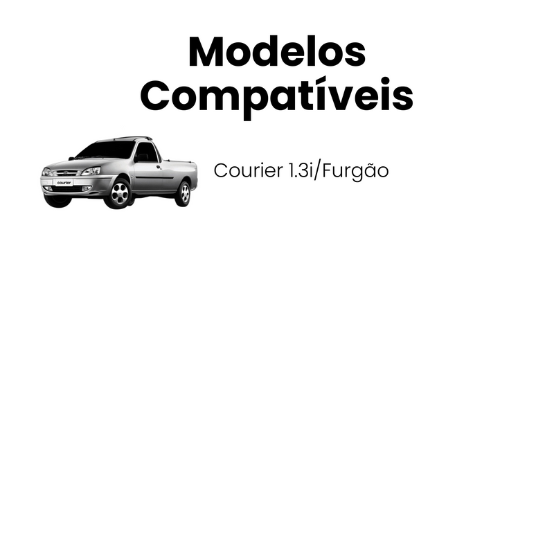 Par Disco Freio Diant. Ventilado Ford Courier Escort Fiesta Vero - Imagem 4