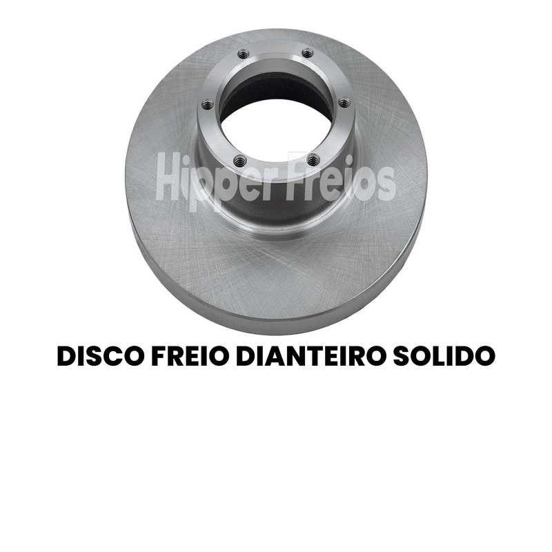 Par Disco Freio Diant Sólido VW Del Rey Belina Ghia Pampa 1985 a - Imagem 2