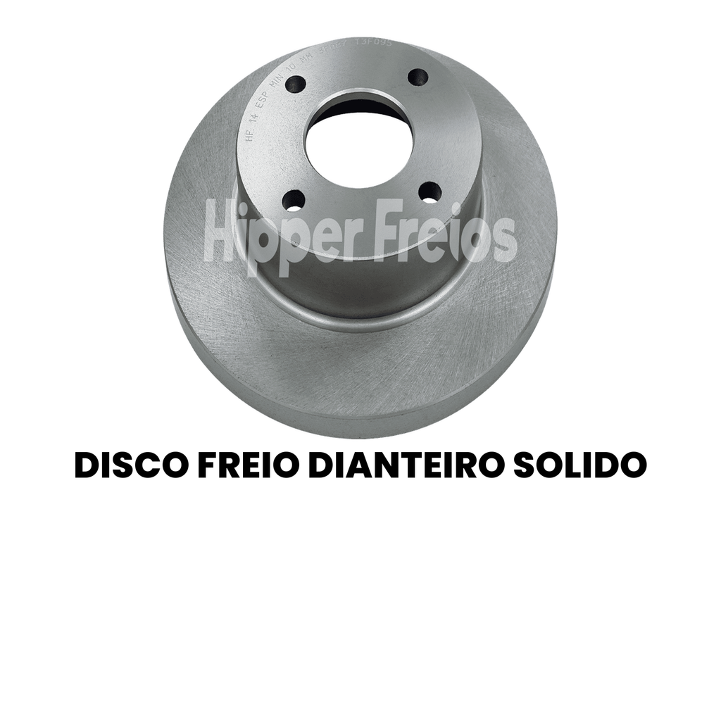 DISCO DE FREIO DIANTEIRO SÓLIDO FORD HF14 - Imagem 2