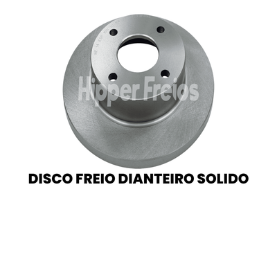DISCO DE FREIO DIANTEIRO SÓLIDO FORD HF14 - Imagem 2