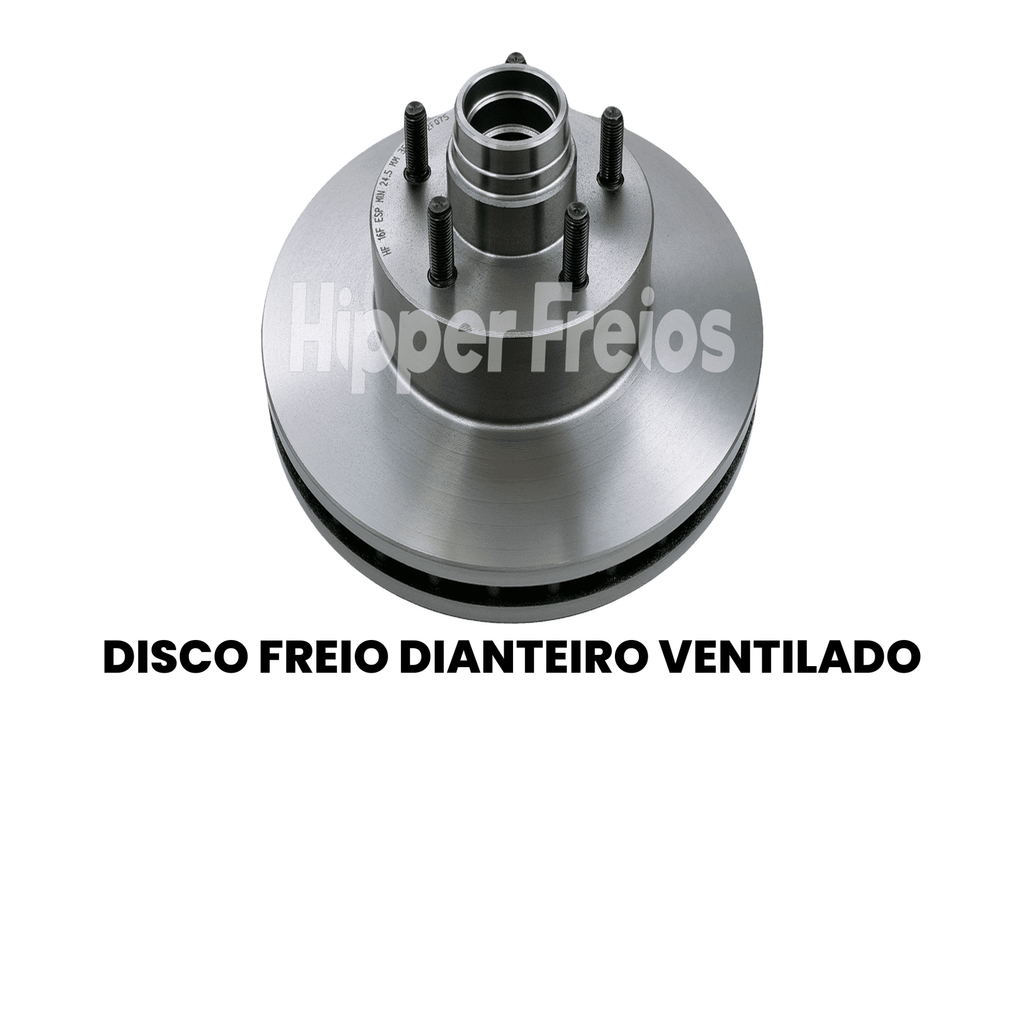 Disco Freio Diant. Ventilado Ford Ranger 1993 a 2023 - Imagem 2
