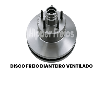Disco Freio Diant. Ventilado Ford Ranger 1993 a 2023 - Imagem 2