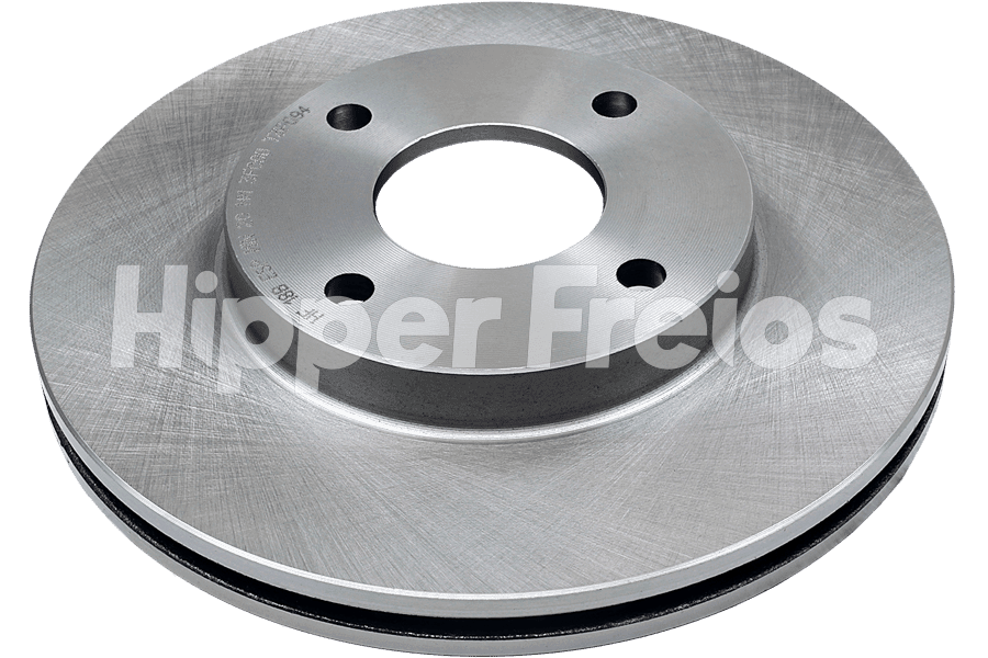 Par Disco Freio Diant. Ventilado Ford EcoSport 1.5 2.0 Flex 2003 - Imagem 1