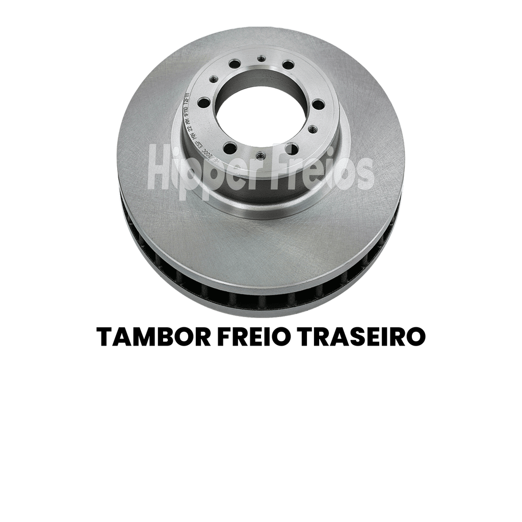 Par Disco Freio Diant. Ventilado Mitsubishi Pajero 3.2 4x4 Diese - Imagem 2