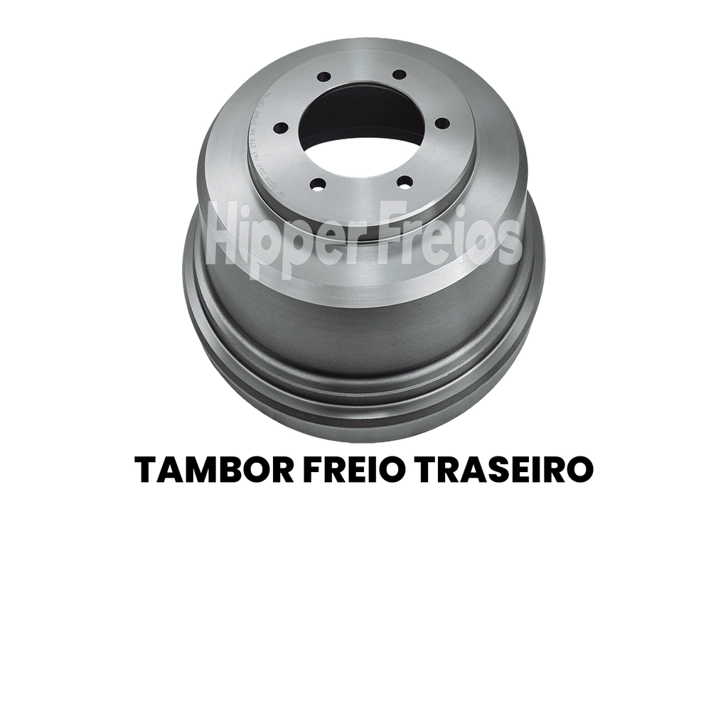 Tambor Freio Tras Mitsubishi L200 1991-2012 Pajero Sport 199 - Imagem 2