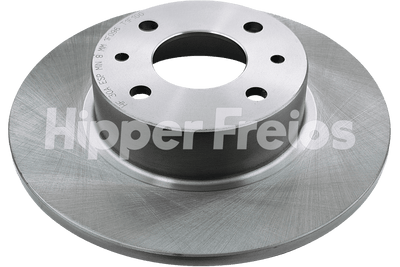Par Disco Freio Tras Sólido HPF Fiat Bravo Linea Punto Stilo 200 - Imagem 1