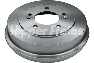 Par Tambor Freio Tras Hyundai Tucson 2005-2024 1.6 2.0 2.7 16V - Imagem 1