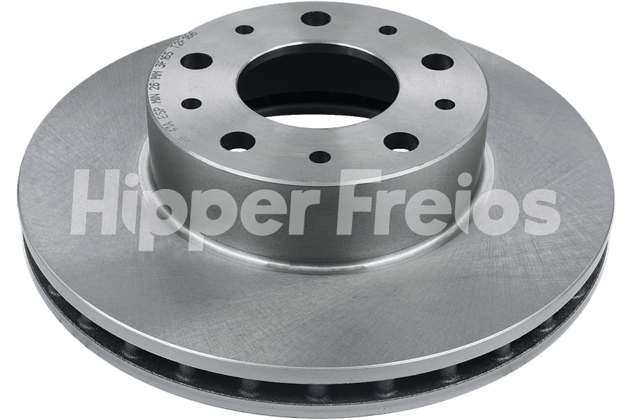 Par Disco Freio Diant Ventilado Fiat Ducato 2.2 2.3 2.8 Diesel 1 - Imagem 1